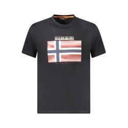 NAPAPIJRI T-SHIRT MANICHE CORTE UOMO NERO