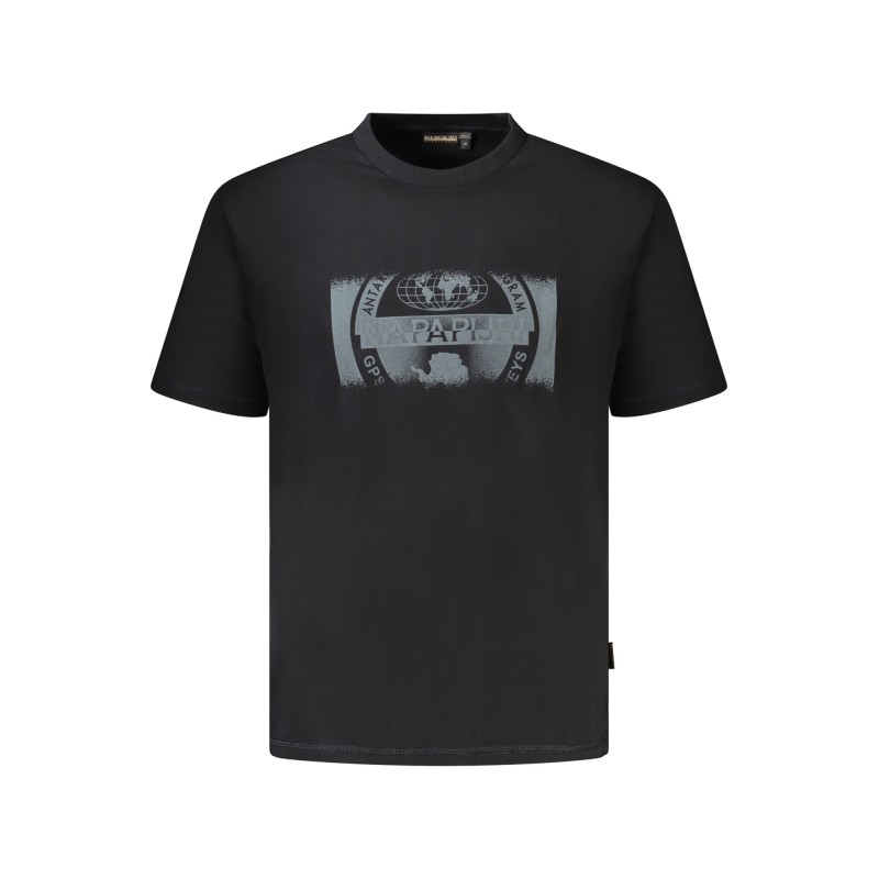 NAPAPIJRI T-SHIRT MANICHE CORTE UOMO NERO NAPAPIJRI T-SHIRT MANICHE CORTE UOMO NERO