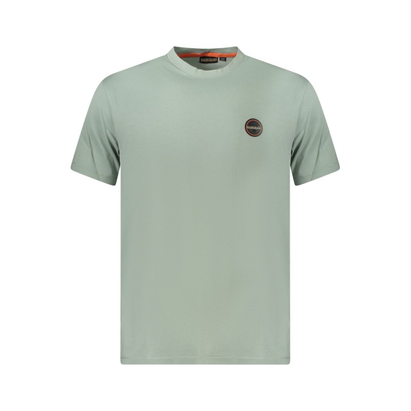 NAPAPIJRI T-SHIRT MANICHE CORTE UOMO VERDE NAPAPIJRI T-SHIRT MANICHE CORTE UOMO VERDE