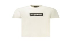 NAPAPIJRI T-SHIRT MANICHE CORTE UOMO BIANCO