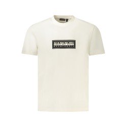 NAPAPIJRI T-SHIRT MANICHE CORTE UOMO BIANCO