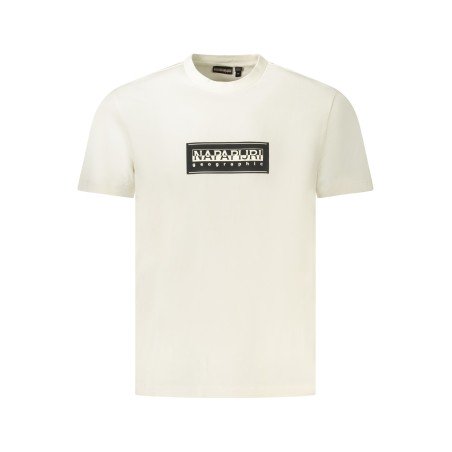 NAPAPIJRI T-SHIRT MANICHE CORTE UOMO BIANCO