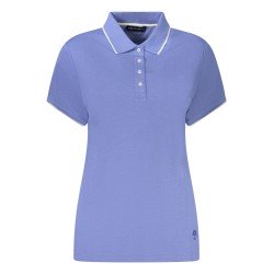 NORTH SAILS POLO MANICHE CORTE DONNA BLU