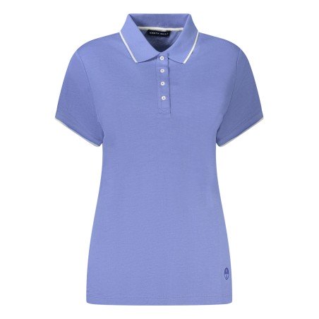 NORTH SAILS POLO MANICHE CORTE DONNA BLU