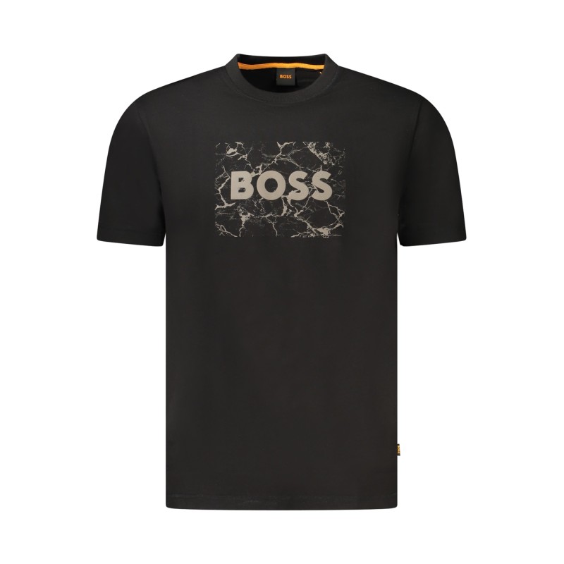 BOSS T-SHIRT MANICHE CORTE UOMO NERO BOSS T-SHIRT MANICHE CORTE UOMO NERO