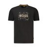BOSS T-SHIRT MANICHE CORTE UOMO NERO