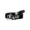 SERGIO TACCHINI CINTURA IN PELLE UOMO NERO