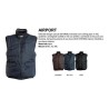 Gilet AIRPORT in Nylon imbottito con chiusura a tricolore