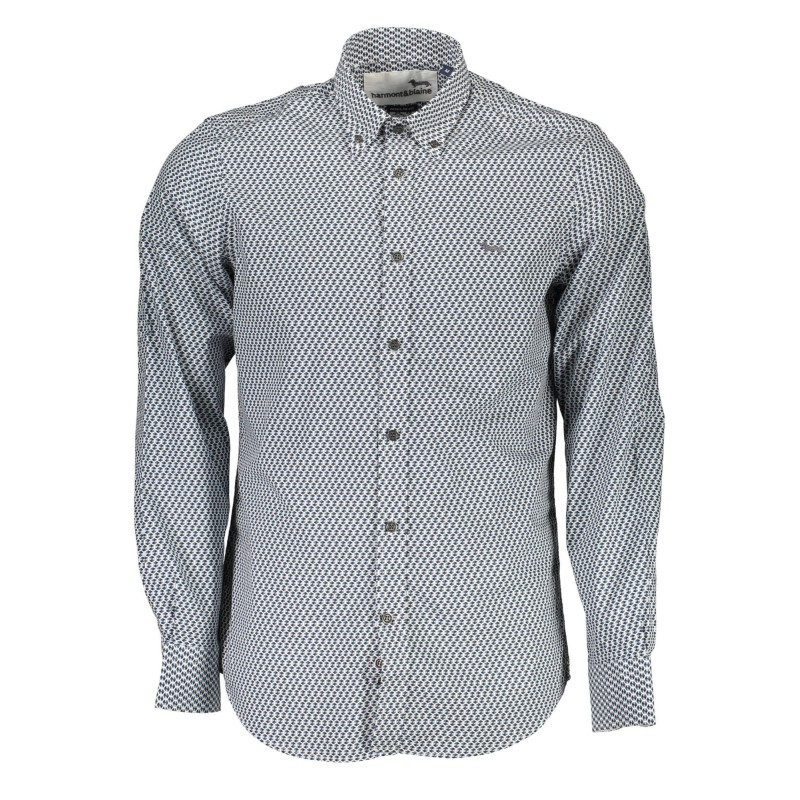 HARMONT & BLAINE CAMICIA MANICHE LUNGHE UOMO BLU HARMONT & BLAINE CAMICIA MANICHE LUNGHE UOMO BLU