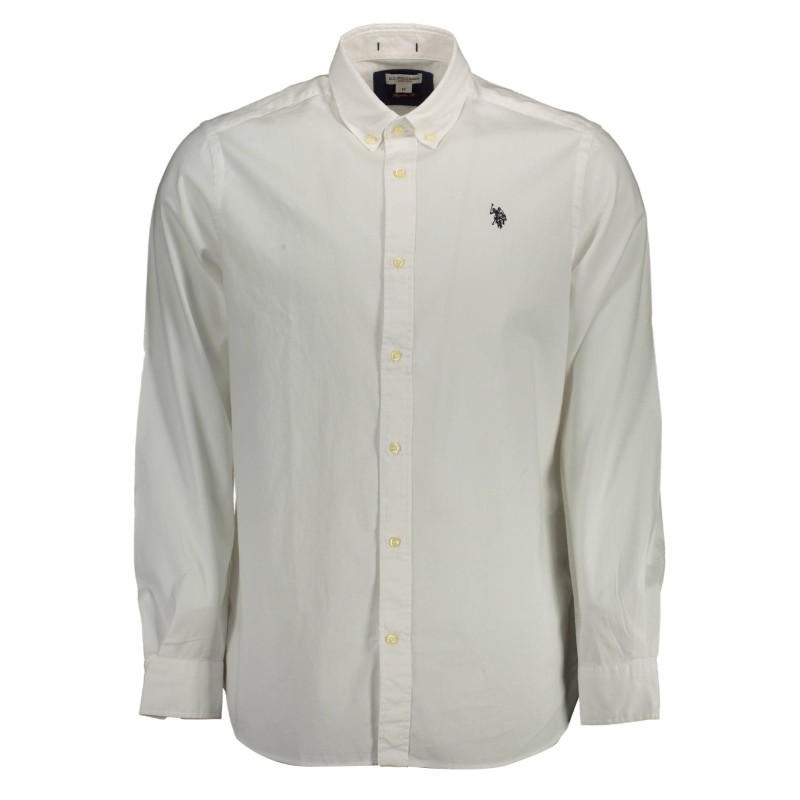 U.S. POLO CAMICIA MANICHE LUNGHE UOMO BIANCO U.S. POLO CAMICIA MANICHE LUNGHE UOMO BIANCO