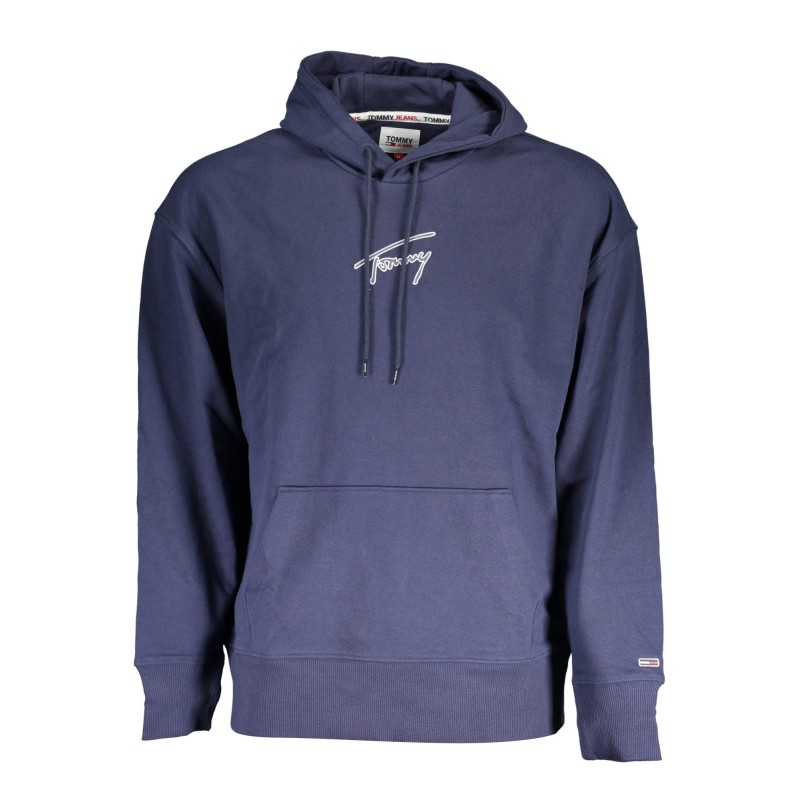 TOMMY HILFIGER FELPA SENZA ZIP UOMO BLU TOMMY HILFIGER FELPA SENZA ZIP UOMO BLU