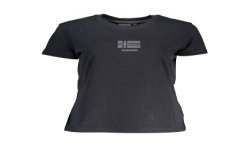 NAPAPIJRI T-SHIRT MANICHE CORTE DONNA NERO