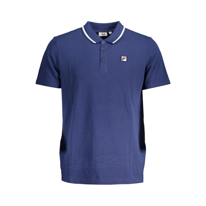 FILA POLO MANICHE CORTE UOMO BLU FILA POLO MANICHE CORTE UOMO BLU