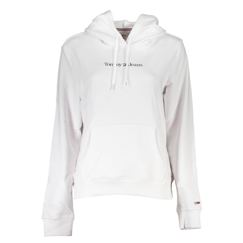 TOMMY HILFIGER FELPA SENZA ZIP DONNA BIANCO TOMMY HILFIGER FELPA SENZA ZIP DONNA BIANCO