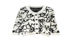 DESIGUAL CARDIGAN DONNA BIANCO