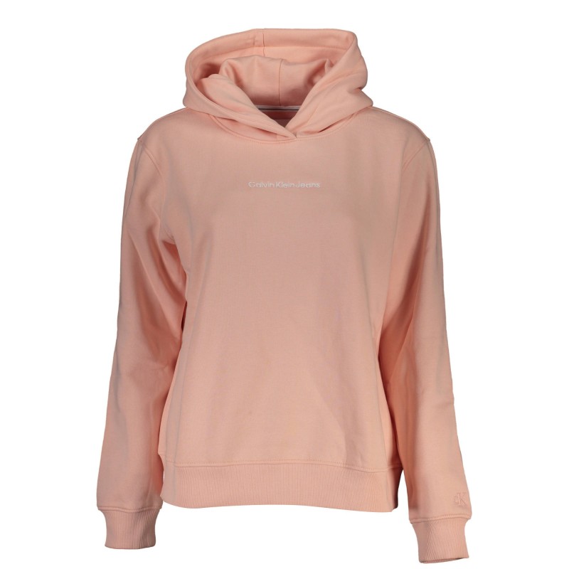 CALVIN KLEIN FELPA SENZA ZIP DONNA ROSA CALVIN KLEIN FELPA SENZA ZIP DONNA ROSA