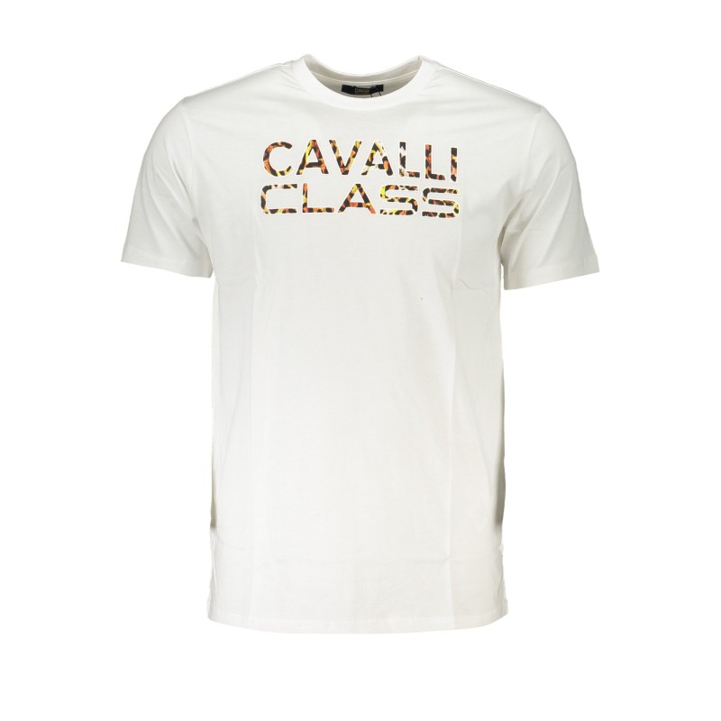 CAVALLI CLASS T-SHIRT MANICHE CORTE UOMO BIANCO CAVALLI CLASS T-SHIRT MANICHE CORTE UOMO BIANCO