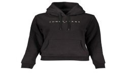 TOMMY HILFIGER FELPA SENZA ZIP DONNA NERO