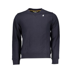 K-WAY FELPA SENZA ZIP UOMO BLU