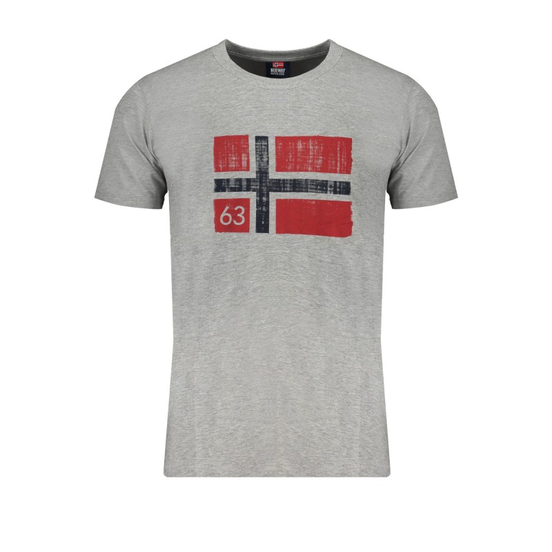 NORWAY 1963 T-SHIRT MANICHE CORTE UOMO GRIGIO NORWAY 1963 T-SHIRT MANICHE CORTE UOMO GRIGIO