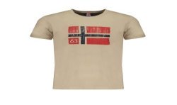 NORWAY 1963 T-SHIRT MANICHE CORTE UOMO BEIGE