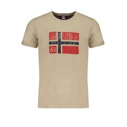 NORWAY 1963 T-SHIRT MANICHE CORTE UOMO BEIGE