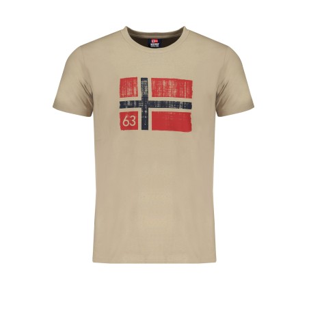 NORWAY 1963 T-SHIRT MANICHE CORTE UOMO BEIGE