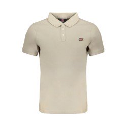 NORWAY 1963 POLO MANICHE CORTE UOMO BEIGE