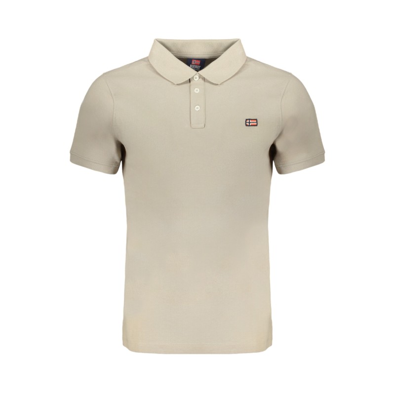 NORWAY 1963 POLO MANICHE CORTE UOMO BEIGE NORWAY 1963 POLO MANICHE CORTE UOMO BEIGE
