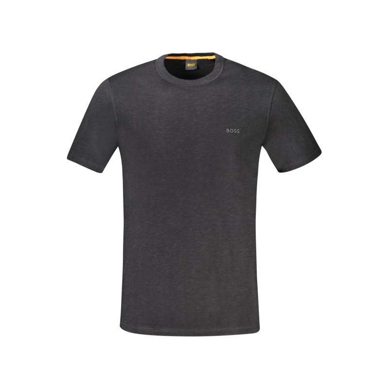 HUGO BOSS T-SHIRT MANICHE CORTE UOMO NERO HUGO BOSS T-SHIRT MANICHE CORTE UOMO NERO