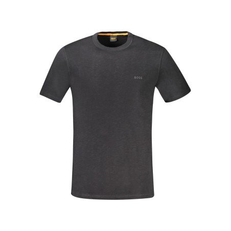 HUGO BOSS T-SHIRT MANICHE CORTE UOMO NERO