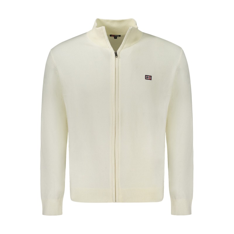 NORWAY 1963 CARDIGAN UOMO BIANCO NORWAY 1963 CARDIGAN UOMO BIANCO