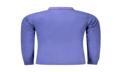 NORWAY 1963 POLO MANICHE LUNGHE UOMO BLU