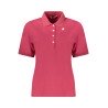 K-WAY POLO MANICHE CORTE DONNA ROSA