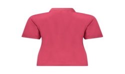 K-WAY POLO MANICHE CORTE DONNA ROSA