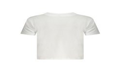 CALVIN KLEIN T-SHIRT MANICHE CORTE DONNA BIANCO