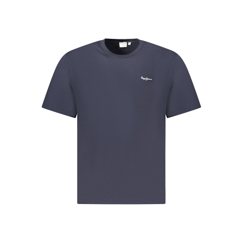 PEPE JEANS T-SHIRT MANICHE CORTE UOMO BLU PEPE JEANS T-SHIRT MANICHE CORTE UOMO BLU