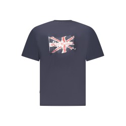 PEPE JEANS T-SHIRT MANICHE CORTE UOMO BLU
