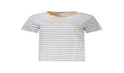 PEPE JEANS T-SHIRT MANICHE CORTE DONNA BLU
