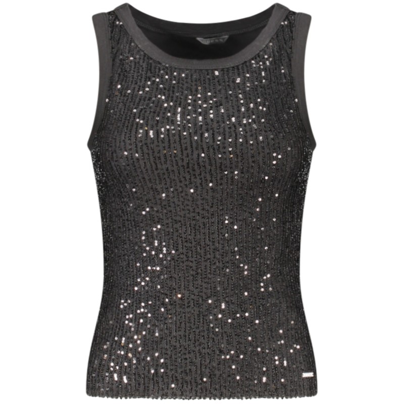 GUESS JEANS CANOTTA DONNA NERO GUESS JEANS CANOTTA DONNA NERO