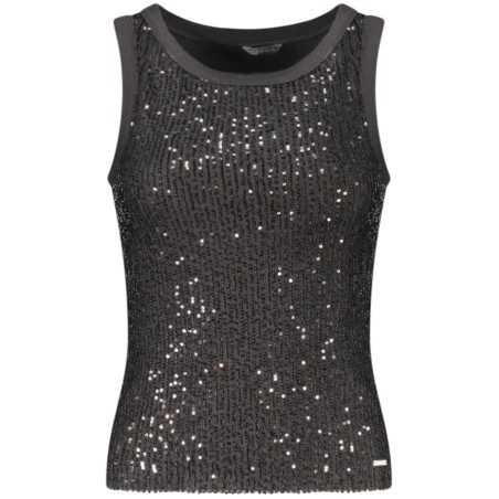 GUESS JEANS CANOTTA DONNA NERO