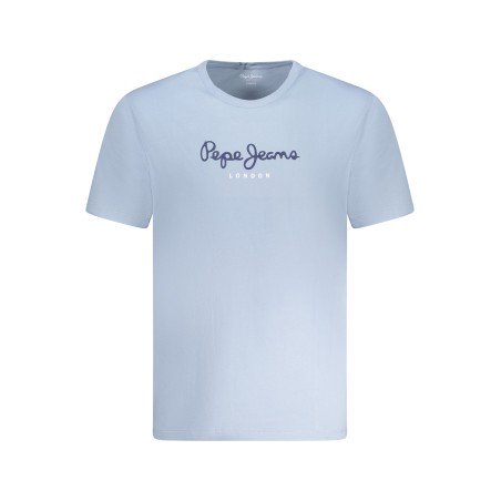 PEPE JEANS T-SHIRT MANICHE CORTE UOMO AZZURRO
