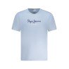 PEPE JEANS T-SHIRT MANICHE CORTE UOMO AZZURRO