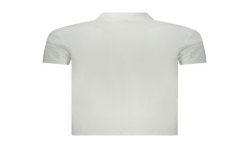 CALVIN KLEIN POLO MANICHE CORTE UOMO BIANCO