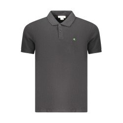 CALVIN KLEIN POLO MANICHE CORTE UOMO NERO