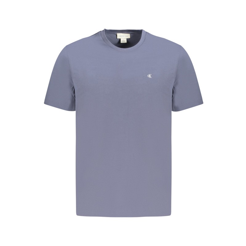 CALVIN KLEIN T-SHIRT MANICHE CORTE UOMO BLU