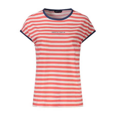NORTH SAILS T-SHIRT SENZA MANICHE DONNA ROSSO