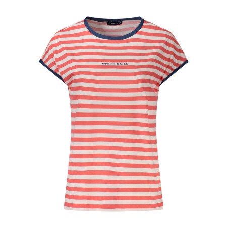 NORTH SAILS T-SHIRT SENZA MANICHE DONNA ROSSO