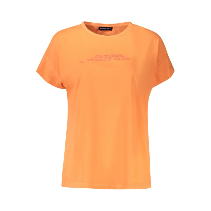 NORTH SAILS T-SHIRT MANICHE CORTE DONNA ARANCIO NORTH SAILS T-SHIRT MANICHE CORTE DONNA ARANCIO