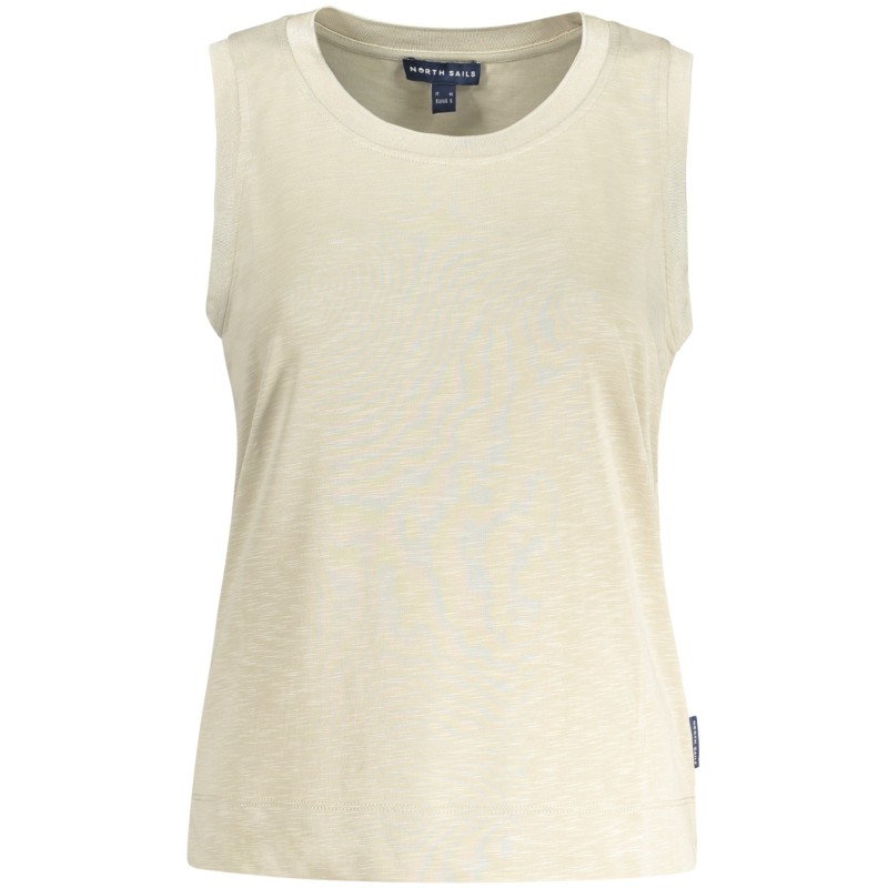 NORTH SAILS CANOTTA DONNA BEIGE NORTH SAILS CANOTTA DONNA BEIGE